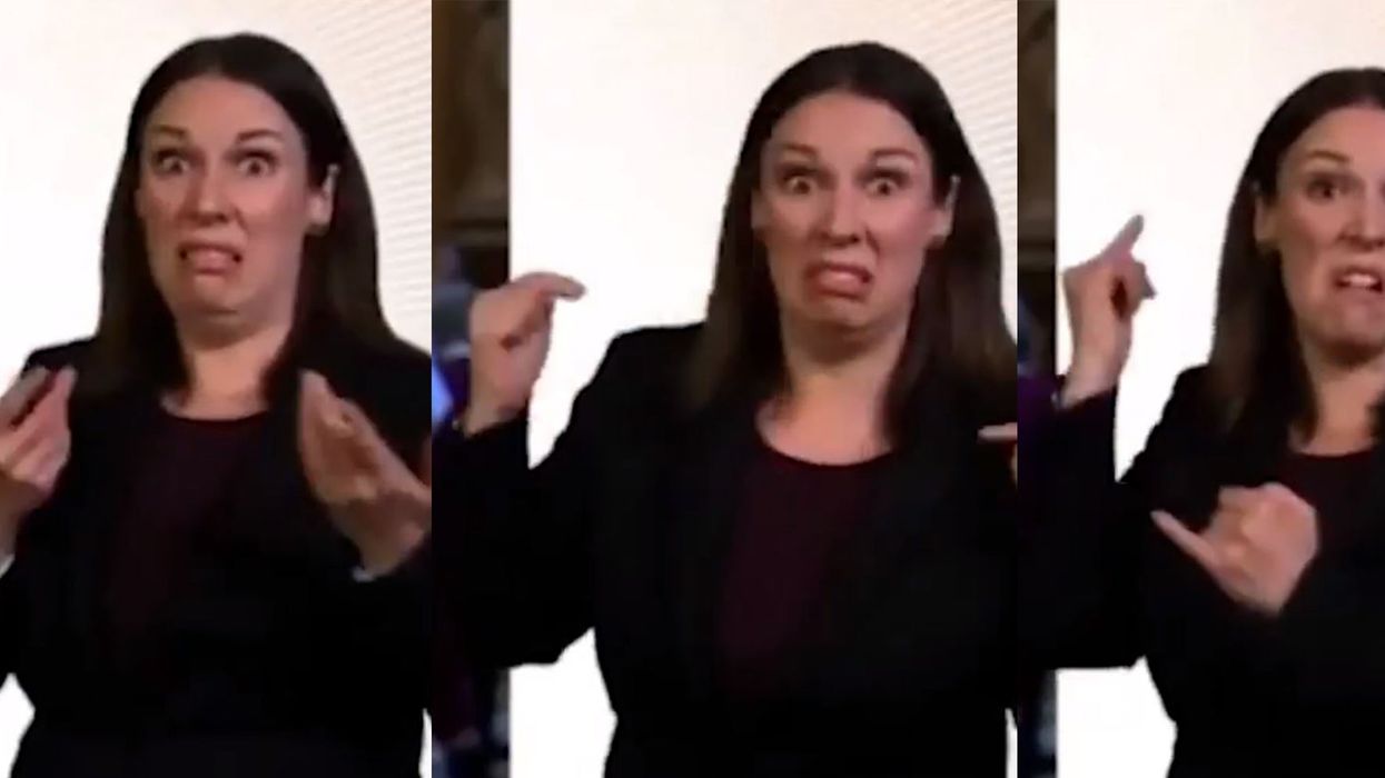 Brexit: BBC sign language interpreter goes viral after perfectly summing up the chaos