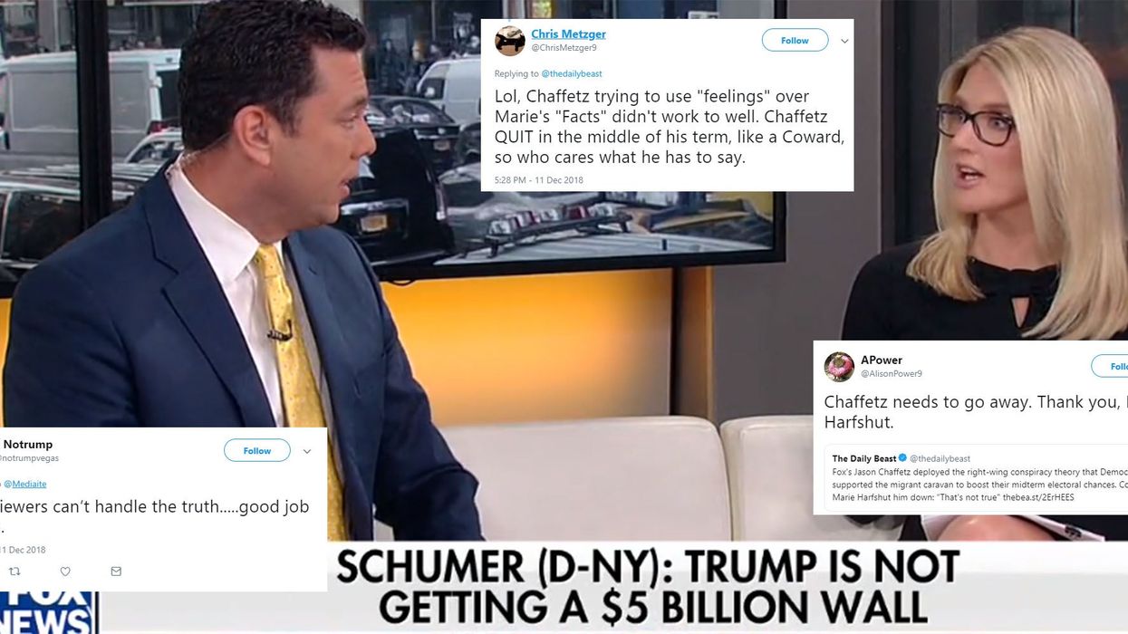 Fox News host fact-checks former Republican congressman over migrant caravan claims