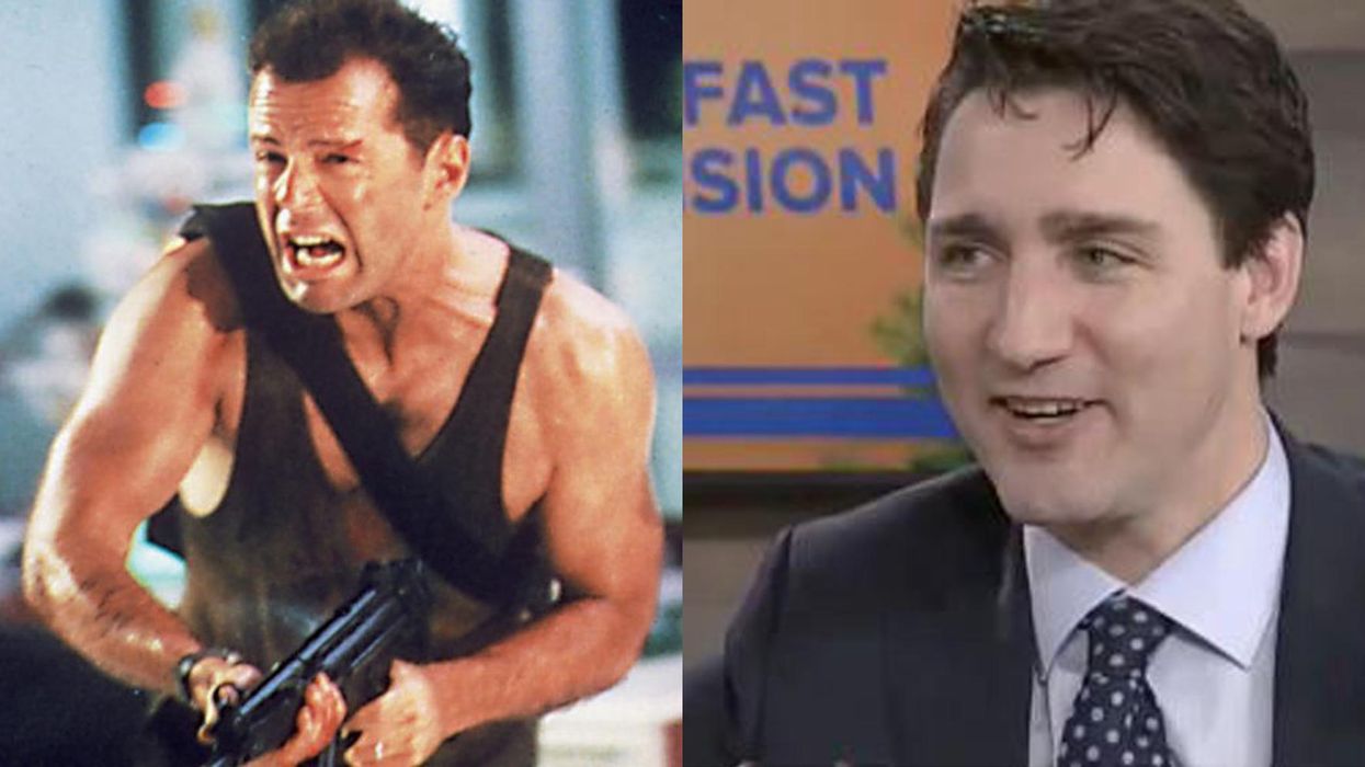 Justin Trudeau just settled the Die Hard-Christmas movie argument