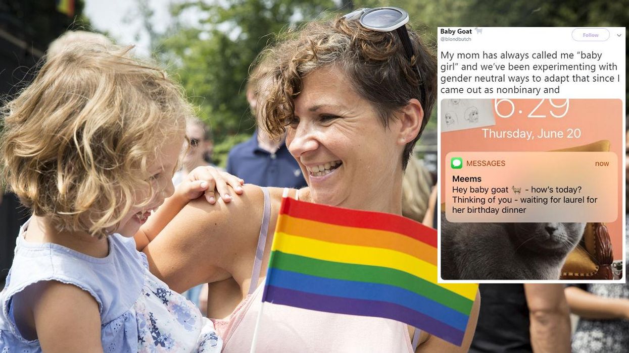 This mum gave her non-binary child the cutest nickname