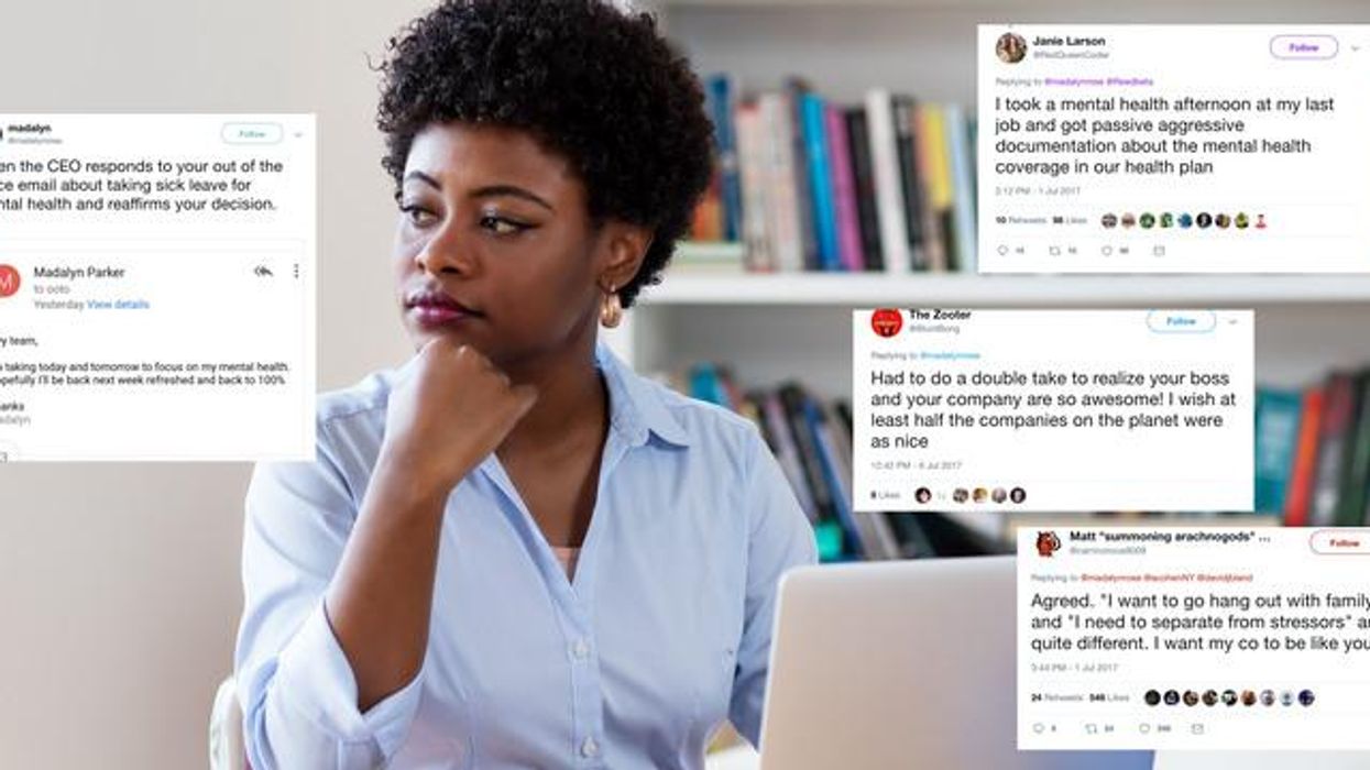 Boss' response to an employee’s mental health request went viral for all the right reasons