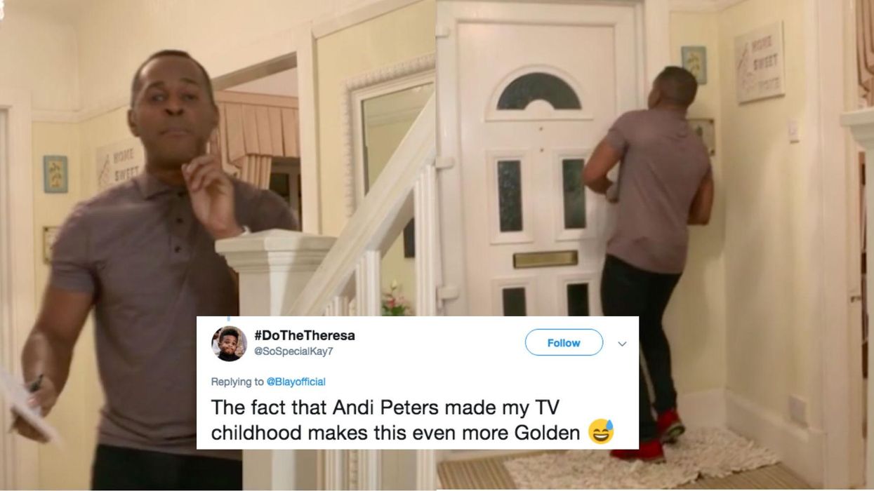 Andi Peters locks himself inside a house 'in case Liam Neeson is in the area' on Good Morning Britain