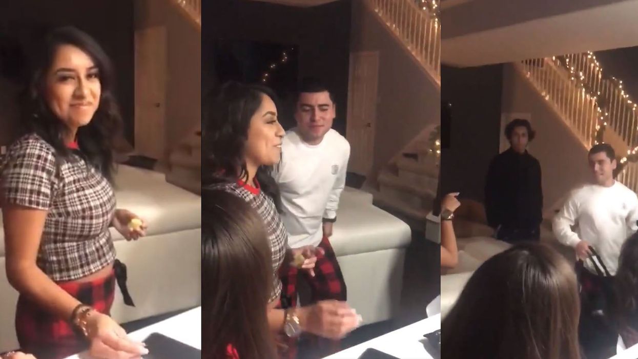 Woman dumps her cheating boyfriend in savage speech at birthday party
