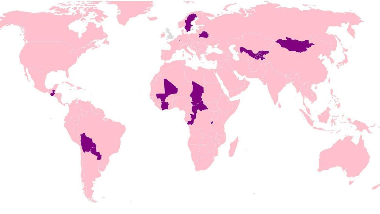 A map of every country Britain has ever invaded
