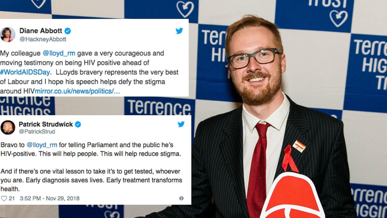MP Lloyd Russell-Moyle reveals he's HIV positive in emotional speech and receives outpouring of support