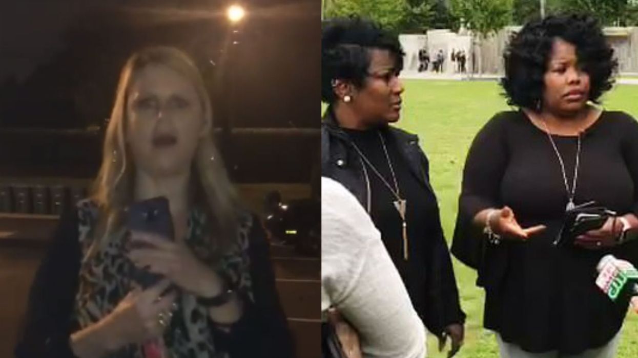 White woman goes on vile racist rant and threatens to draw her gun on two black sisters