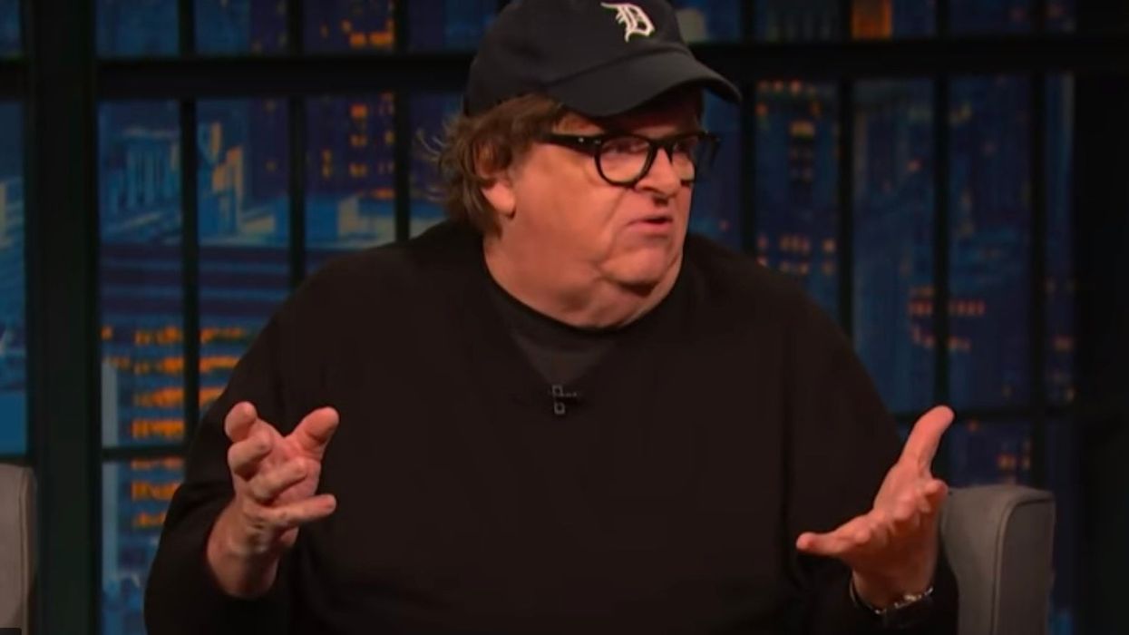 Michael Moore tells 'angry white guys' like him to give up their power
