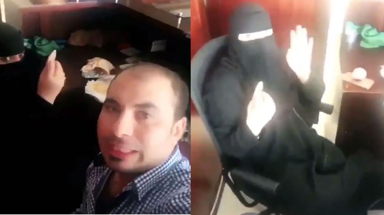 A man has been arrested in Saudi Arabia for having breakfast with a woman