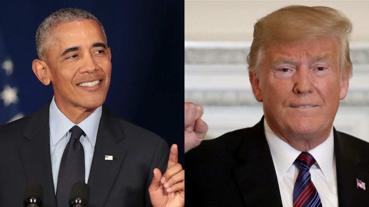 Barack Obama has finally called out Donald Trump, and his response was just what you'd expect