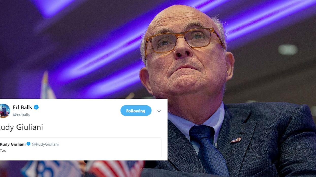 Rudy Guliani's latest Twitter mishap has become a meme already