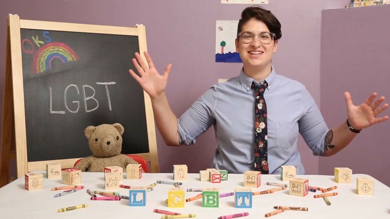 This kickstarter project wants to teach children about LGBT+ issues