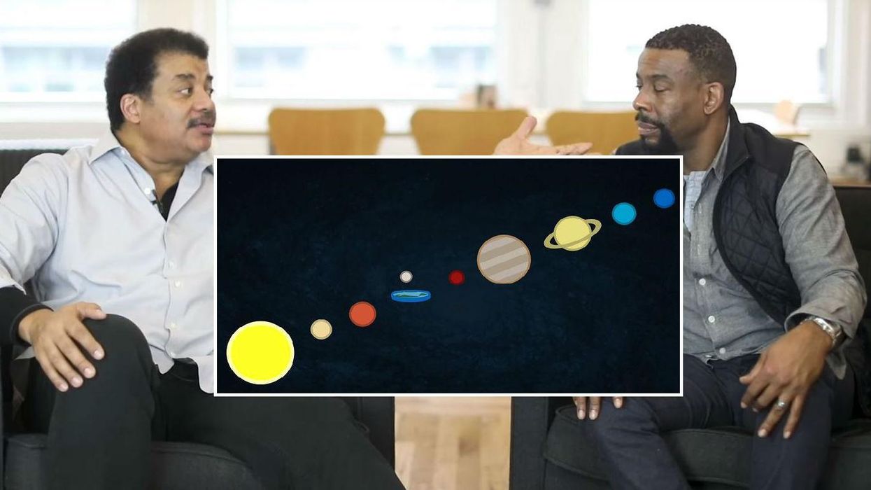Neil deGrasse Tyson proves the Earth is not flat once and for all