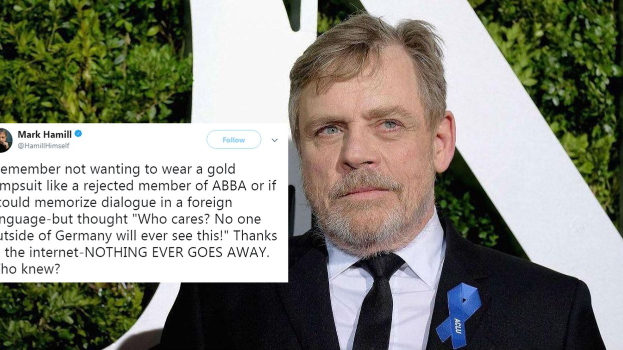 Mark Hamill didn’t think anybody would see this old clip of him