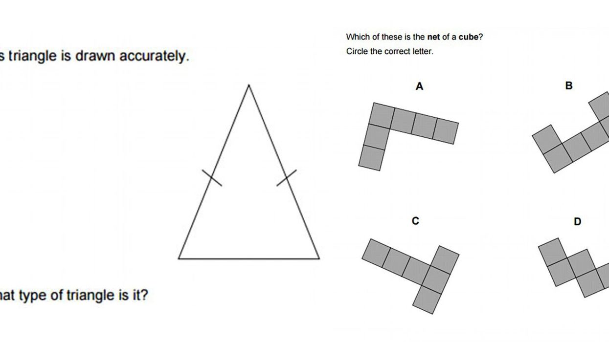 Could you pass this year's GCSE maths test? Take the test