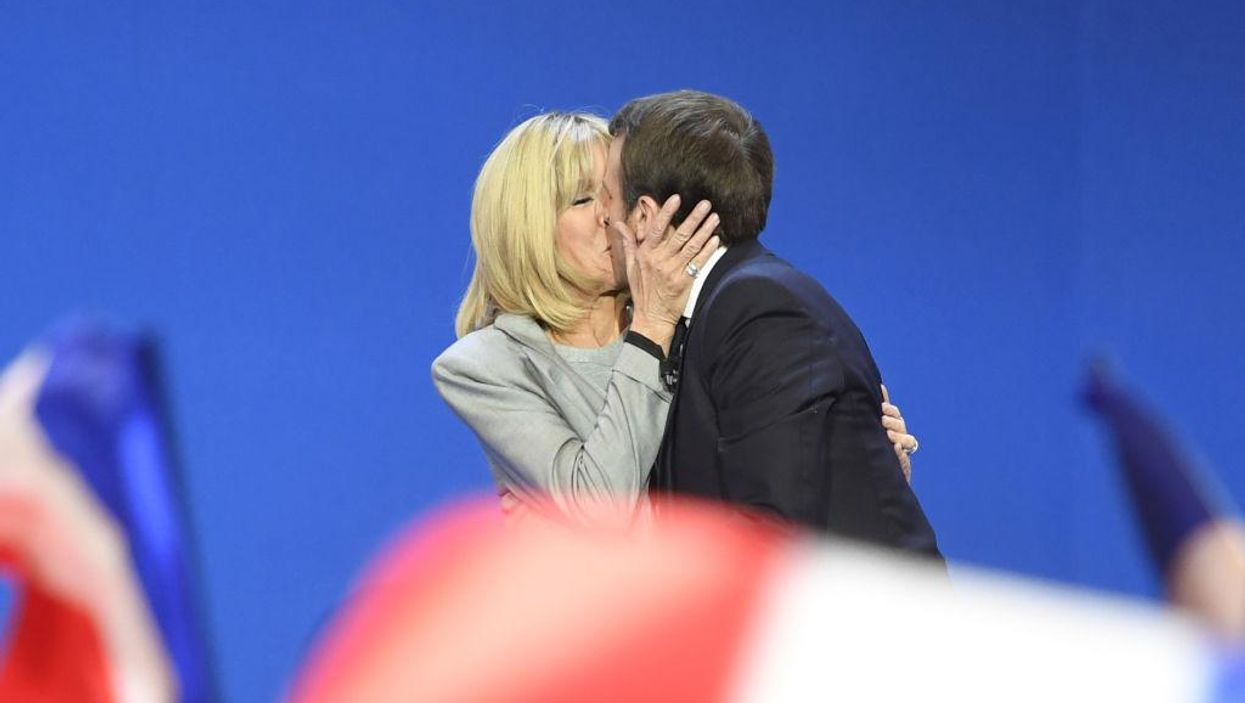 The age difference that's the same as Macron and his wife's but no one mentions