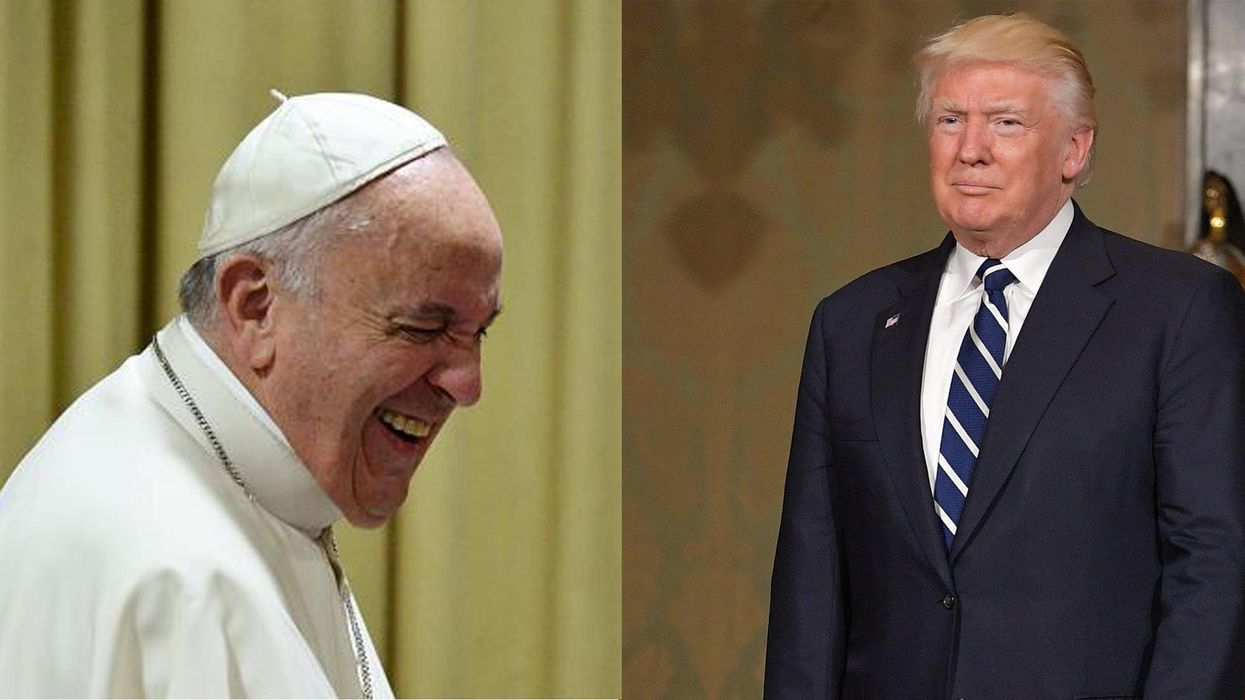 The Pope may have 'fat shamed' Donald Trump