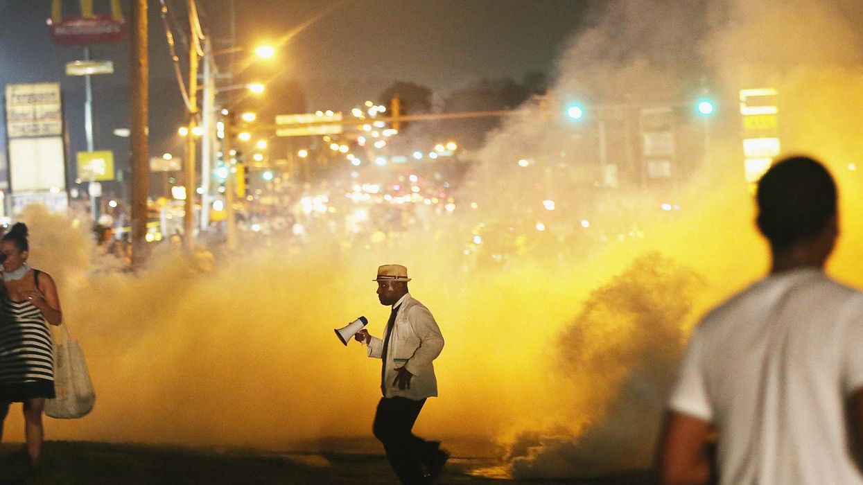 America technically uses chemical weapons on its own people too