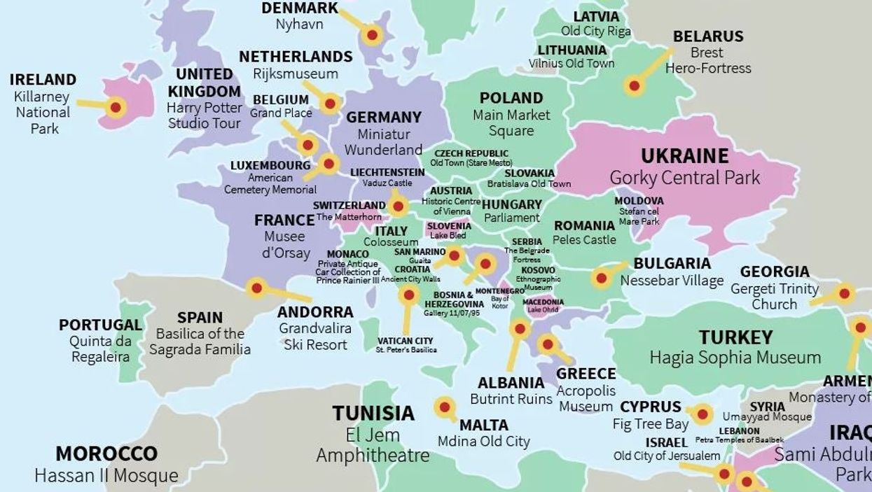 The one thing you must see in every country, according to tourists