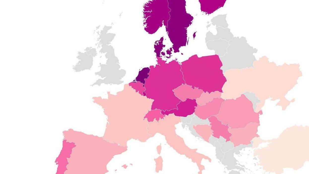 How well European countries speak English, mapped