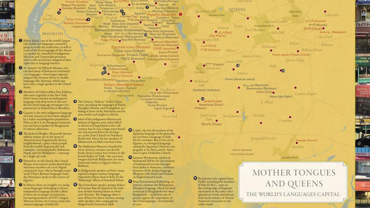 This city borough has the most spoken languages in the world