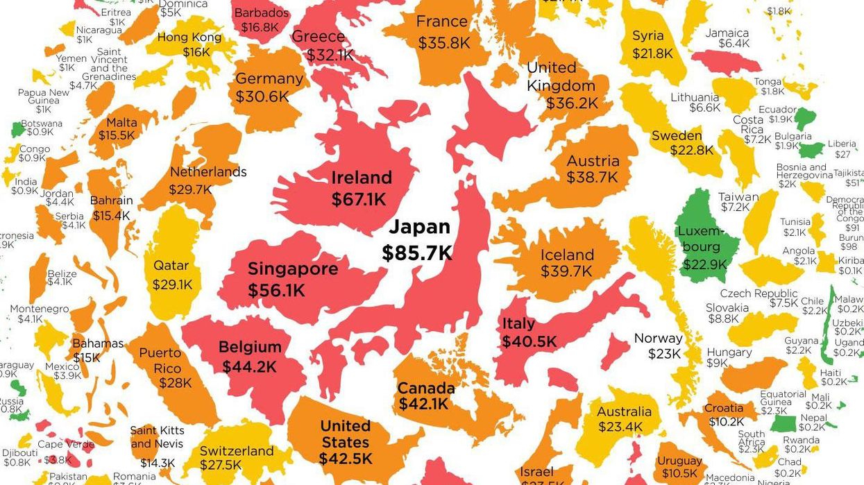 How much of your country’s debt rests on your shoulders