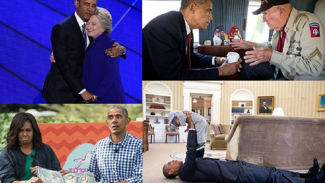 The 15 most heartwarming photos from Barack Obama's eight years as president