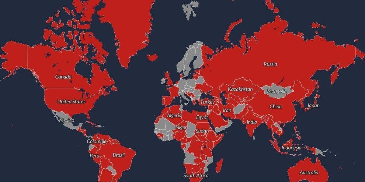 All the disputed territories in the world, in one map | indy100 | indy100
