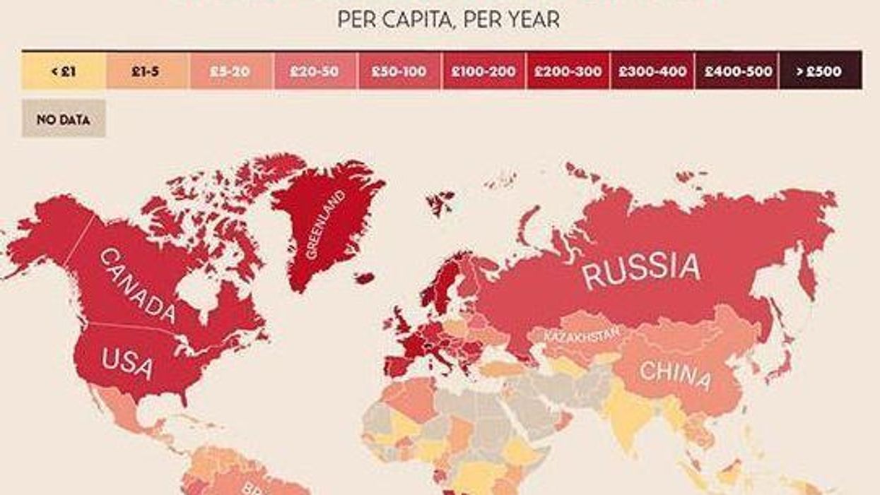 These are the countries that drink the most wine, mapped