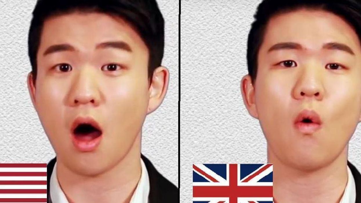 The difference between American and British accents