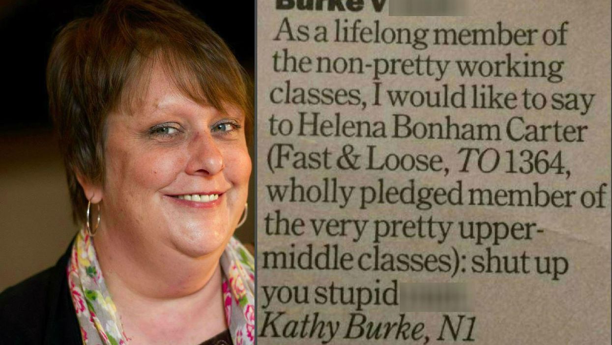 Kathy Burke just reminded us how people used to insult each other before the internet