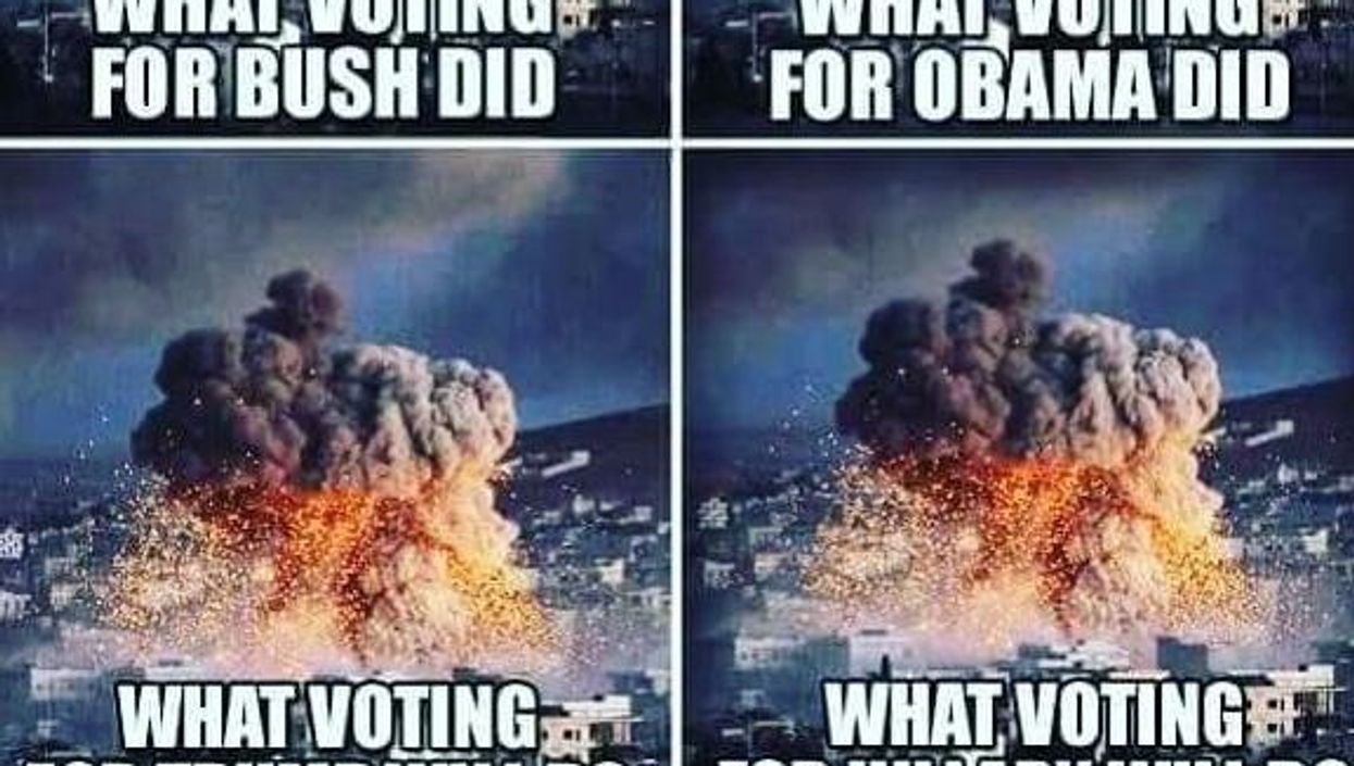People are sharing this meme about the depressing choice Americans face