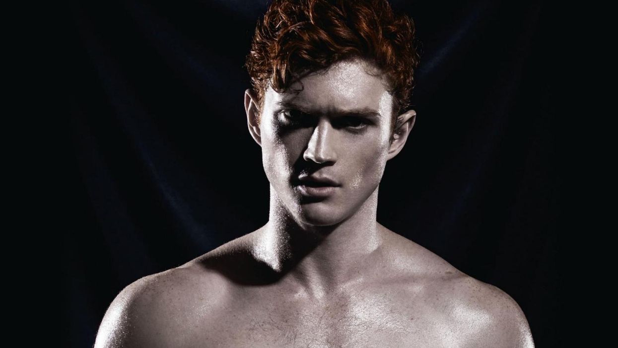 Models pose naked in the calendar smashing stereotypes about ginger men