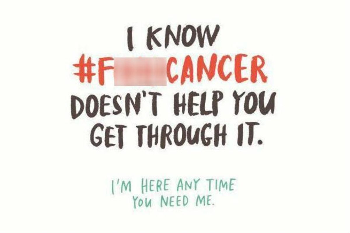 These brutally honest cancer cards are getting rid of clichés