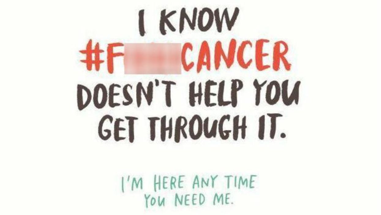 These brutally honest cancer cards are getting rid of clichés