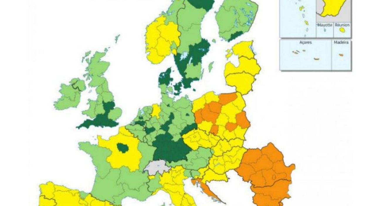 6 maps which show the most innovative parts of Europe