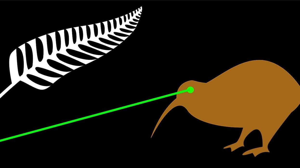 This is the final candidate for the new New Zealand flag. Finally