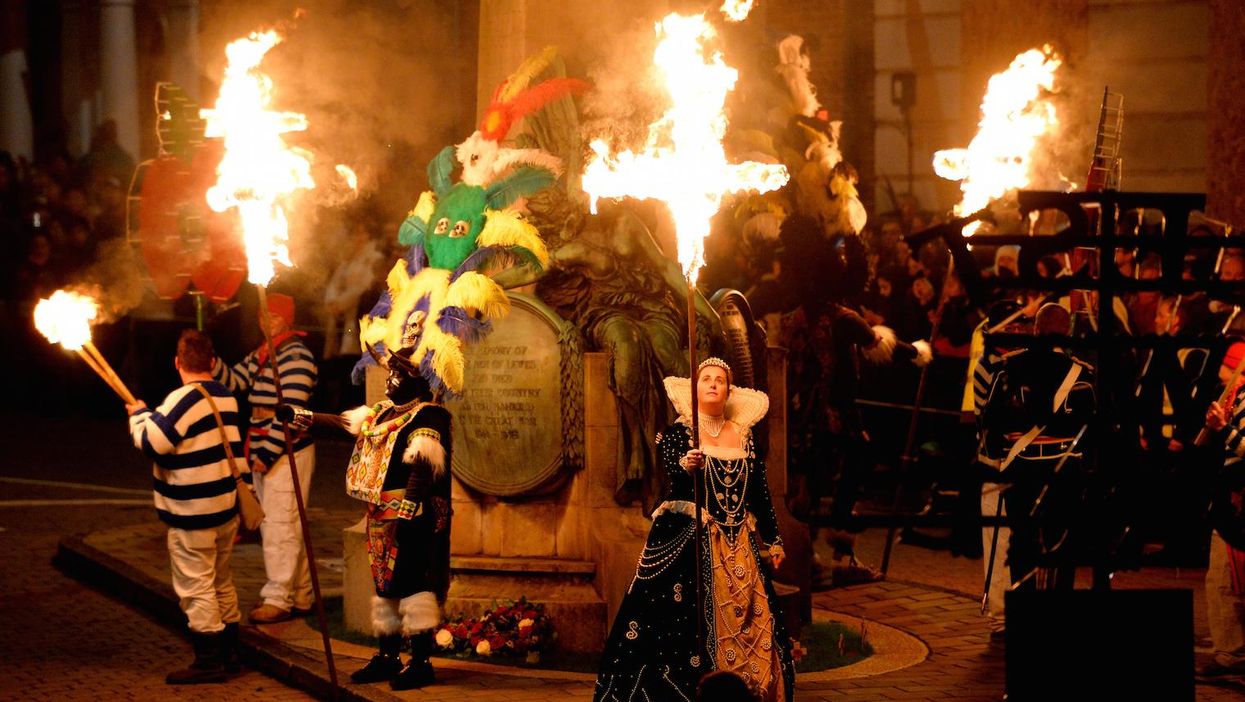 18 seriously dark pictures from the Lewes Bonfire Night