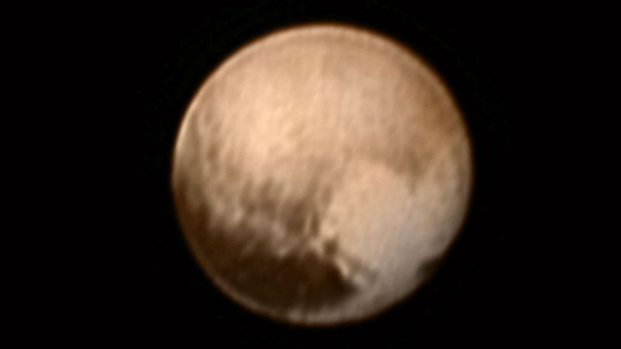 Pluto is actually a completely different colour than we previously thought