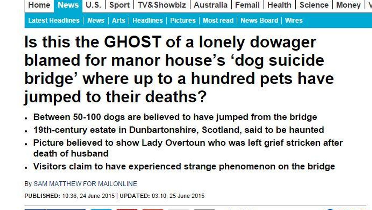 9 times the media tried to convince you ghosts are real