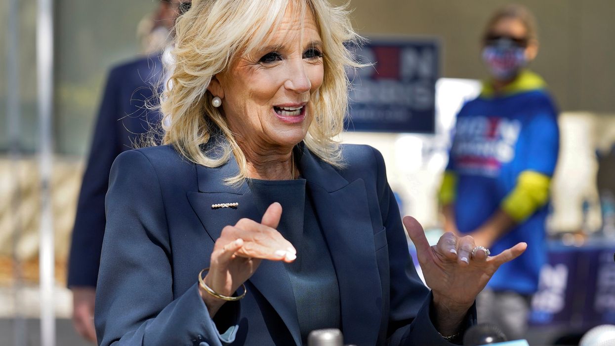 Jill Biden has perfect respone to a man who said she shouldn’t use the title ‘Dr’ in her name