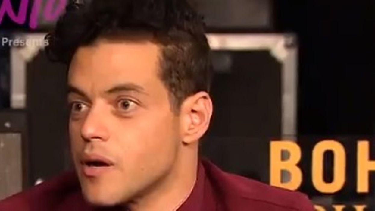 Rami Malek was asked if Freddie Mercury is a gay icon and it went badly