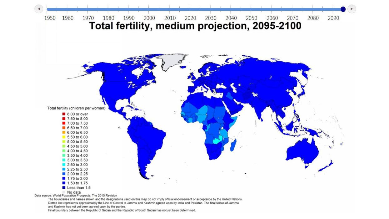 The map of the world in 2090 suggests we have a huge problem