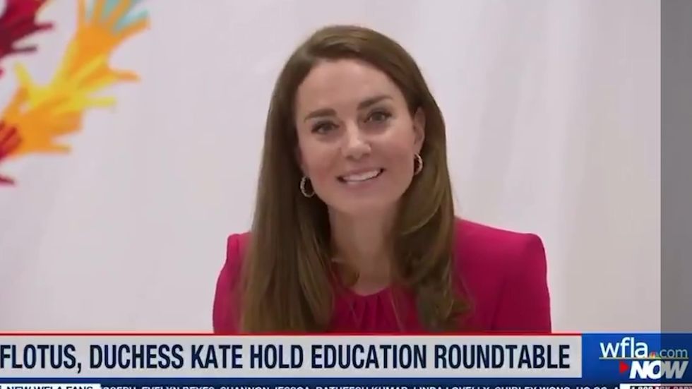 Duchess of Cambridge tells reporter she 'can't wait' to meet baby Lilibet