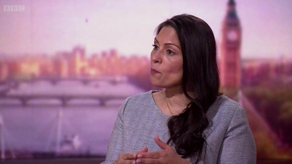 Priti Patel denies claim UK had herd immunity strategy