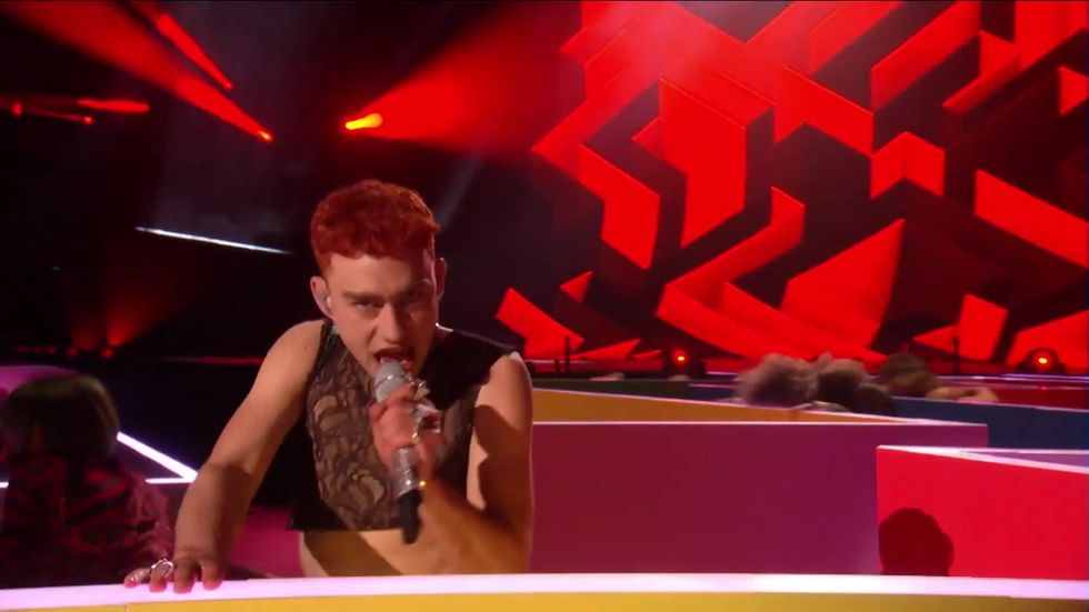 Elton John and Years & Years perform 'It's a Sin' at BRIT awards 2021