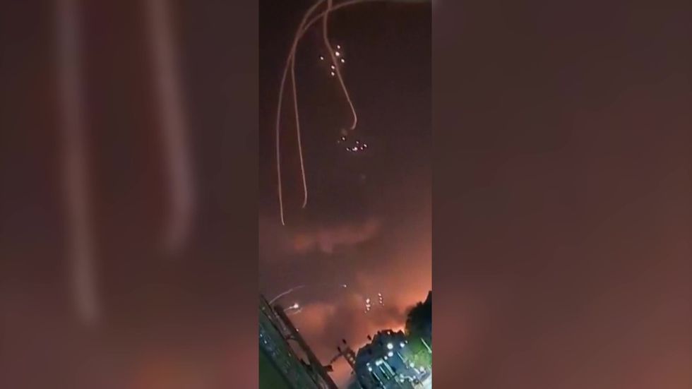 Israel intercepts Gaza rockets with Iron Dome defence system