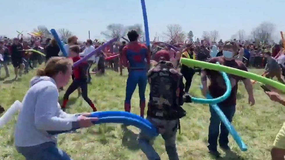 Crowds turn up for inaugural Josh Swain fight