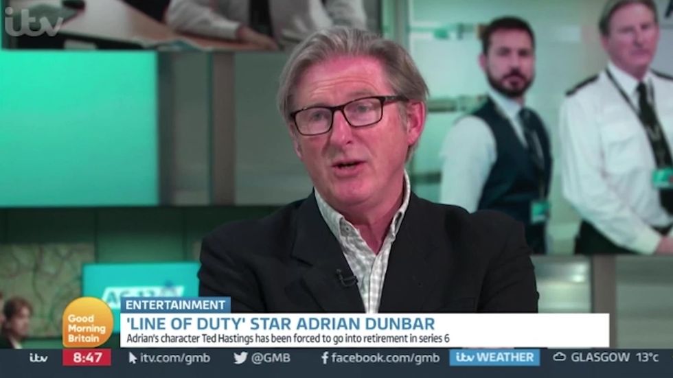 'There's been a very big clue' Adrian Dunbar drops Line of Duty conclusion hint