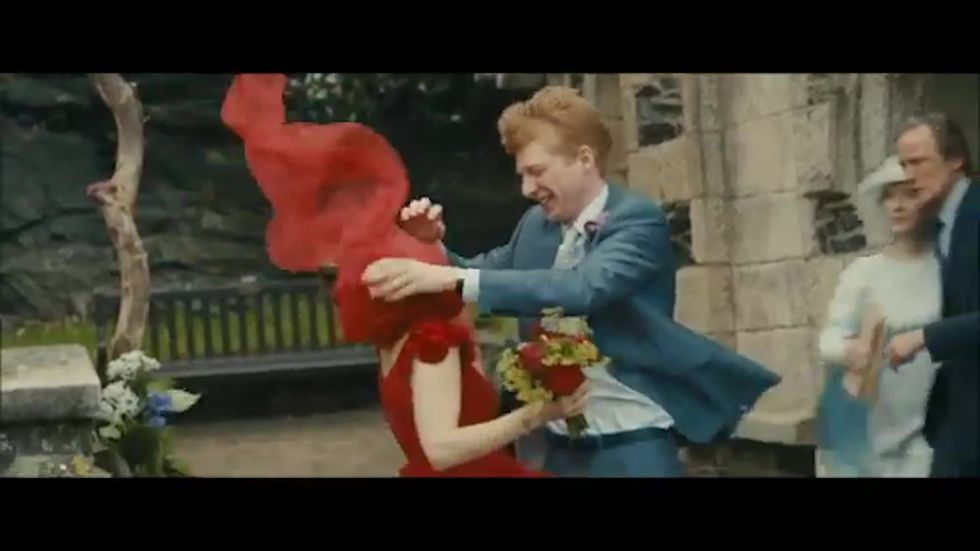 About Time's iconic wedding scene