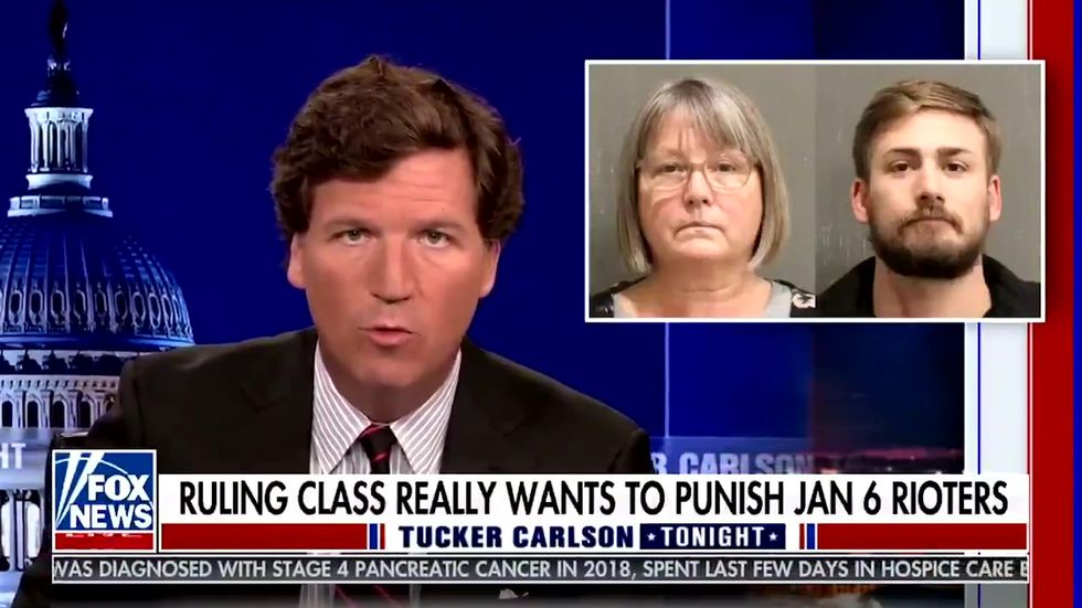 Tucker Carlson defends Capitol rioters